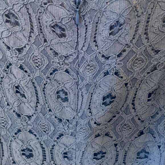 Blue Lace Fit & Flare Dress || BB Dakota by Steve Madden - Picture 4 of 4